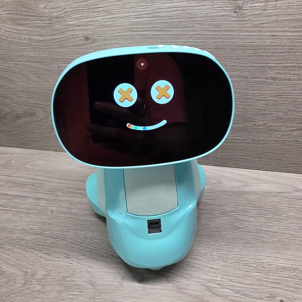 Miko 3 AI Powered Smart Robot For Kids Pixie Blue Educational STEM Companion